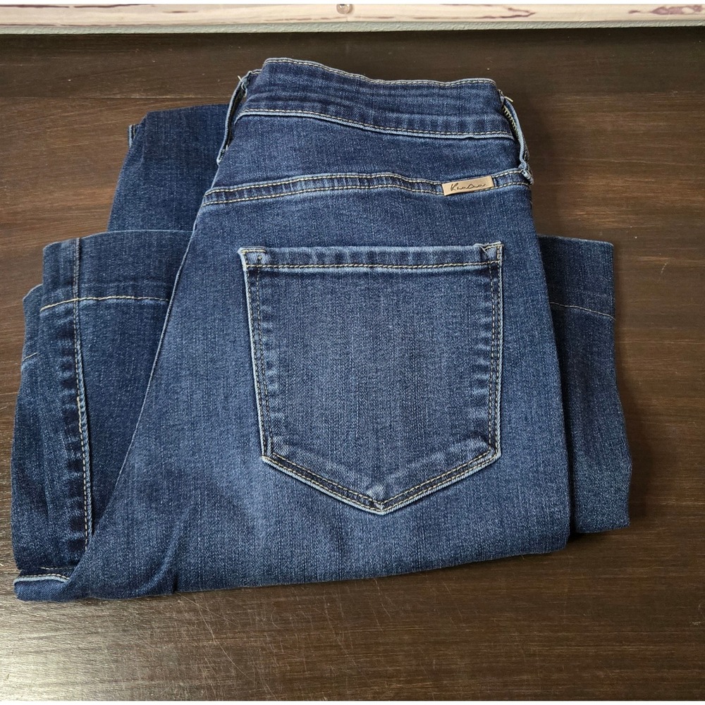 KanCan High Rise Flare Jeans Medium Wash KC11243D Blue Denim Size 9/28